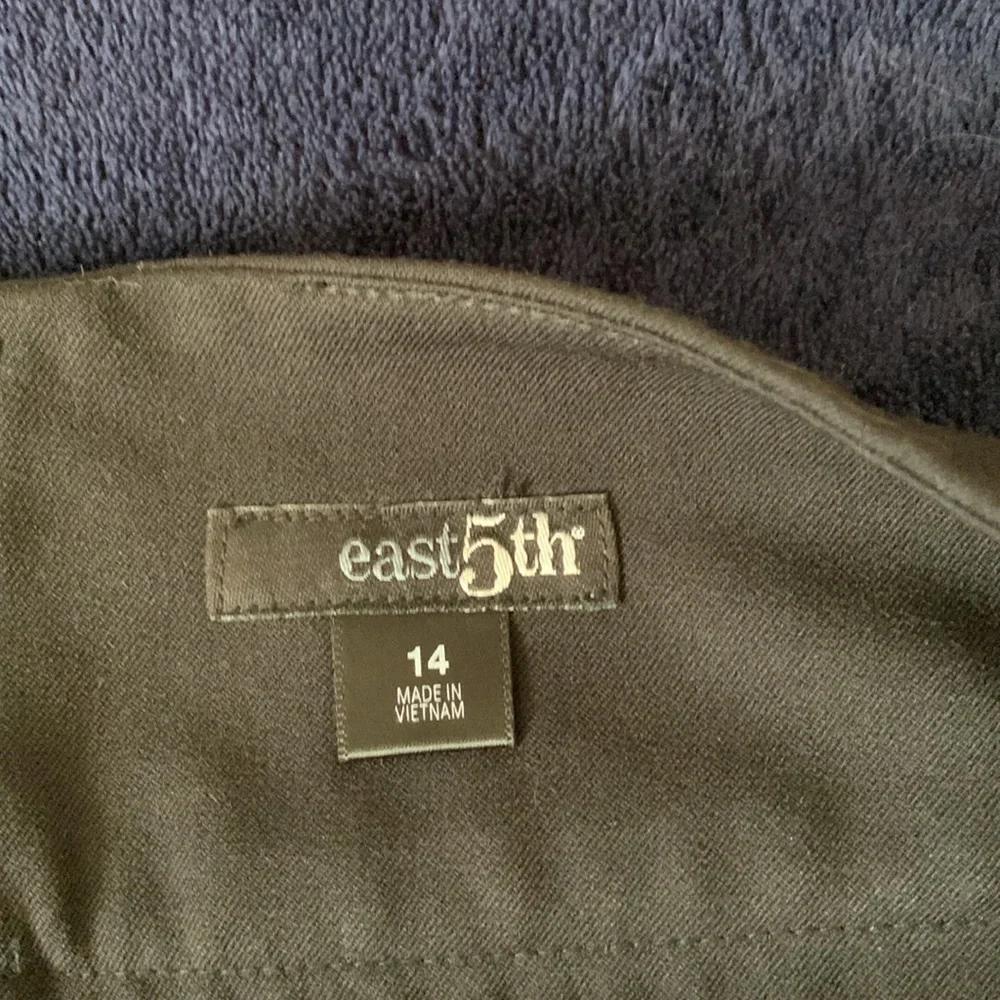 Women’s black a-line skirt east5th - Picture 3 of 8